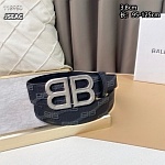 3.8 cm Width Balenciaga Belts For Men # 264277, cheap Balenciaga Belts