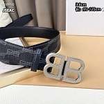 3.8 cm Width Balenciaga Belts For Men # 264277, cheap Balenciaga Belts