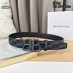 3.8 cm Width Balenciaga Belts For Men # 264280, cheap Balenciaga Belts