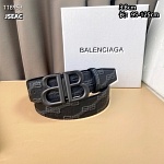 3.8 cm Width Balenciaga Belts For Men # 264280, cheap Balenciaga Belts