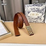 3.0 cm Width Dior Belts For Men # 264293, cheap Dior Belts