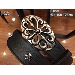 4.0 cm Width Chrome Hearts Belts For Men # 264398, cheap Chrome Hearts Belts