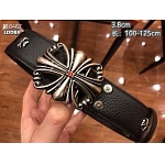 4.0 cm Width Chrome Hearts Belts For Men # 264399, cheap Chrome Hearts Belts