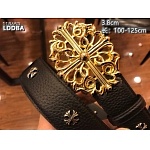 4.0 cm Width Chrome Hearts Belts For Men # 264402, cheap Chrome Hearts Belts