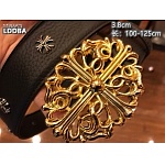 4.0 cm Width Chrome Hearts Belts For Men # 264402, cheap Chrome Hearts Belts