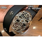 4.0 cm Width Chrome Hearts Belts For Men # 264404, cheap Chrome Hearts Belts