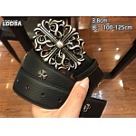 4.0 cm Width Chrome Hearts Belts For Men # 264407, cheap Chrome Hearts Belts
