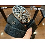 4.0 cm Width Chrome Hearts Belts For Men # 264409, cheap Chrome Hearts Belts