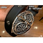 4.0 cm Width Chrome Hearts Belts For Men # 264409, cheap Chrome Hearts Belts