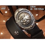 4.0 cm Width Chrome Hearts Belts For Men # 264411, cheap Chrome Hearts Belts