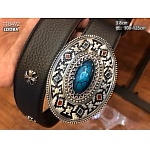 4.0 cm Width Chrome Hearts Belts For Men # 264413, cheap Chrome Hearts Belts
