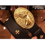 4.0 cm Width Chrome Hearts Belts For Men # 264414, cheap Chrome Hearts Belts