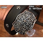 4.0 cm Width Chrome Hearts Belts For Men # 264415, cheap Chrome Hearts Belts