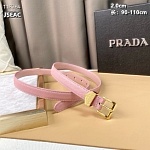2.0 cm Width Prada Belts For Women # 264427, cheap Mont Blanca Belts