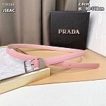 2.0 cm Width Prada Belts For Women # 264428, cheap Mont Blanca Belts