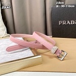 2.0 cm Width Prada Belts For Women # 264428, cheap Mont Blanca Belts