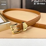 2.0 cm Width Prada Belts For Women # 264429