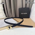 2.0 cm Width Prada Belts For Women # 264432, cheap Mont Blanca Belts