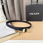 2.0 cm Width Prada Belts For Women # 264432, cheap Mont Blanca Belts
