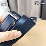 2.5 cm Width Prada Belts For Women # 264437, cheap Mont Blanca Belts