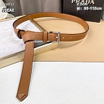 2.5 cm Width Prada Belts For Women # 264438, cheap Mont Blanca Belts