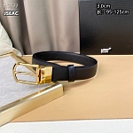 3.0 cm Width Mont Blanca Belts For Women # 264439, cheap Mont Blanca Belts
