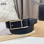 3.5 cm Width Mont Blanca Belts For Women # 264442, cheap Mont Blanca Belts