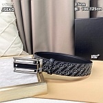 3.5 cm Width Mont Blanca Belts For Women # 264445, cheap Mont Blanca Belts