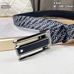 3.5 cm Width Mont Blanca Belts For Women # 264445, cheap Mont Blanca Belts