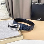 3.5 cm Width Mont Blanca Belts For Women # 264446, cheap Mont Blanca Belts
