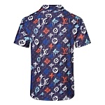 Louis Vuitton Short Sleeve Shirts For Men # 264578, cheap Louis Vuitton Shirts