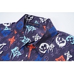 Louis Vuitton Short Sleeve Shirts For Men # 264579, cheap Louis Vuitton Shirts