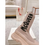 Alexander McQueen Tread ribbed knit ankle Unisex # 264760, cheap Alexander McQueen