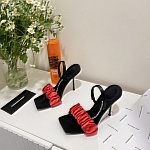 Alexander Wang Julie Scrunchie Strap Velvet Sandal # 264864, cheap Alexander Wang
