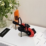 Alexander Wang Julie Scrunchie Strap Velvet Sandal # 264864, cheap Alexander Wang