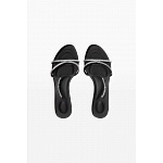 Alexander Wang Crystal Embellisedh Double Band sandals # 264873, cheap Alexander Wang