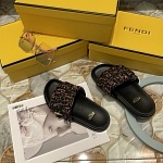 Fendi Vertigo Satin Slides For Women # 264888, cheap Fendi Slippers