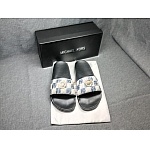 Michael Kors Monogram Print Slides Unisex # 264923, cheap Michael Kors Slipper