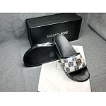 Michael Kors Monogram Print Slides Unisex # 264923, cheap Michael Kors Slipper
