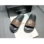 Michael Kors Monogram Print Slides Unisex # 264928, cheap Michael Kors Slipper