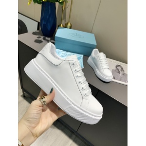 $89.00,Prada Oversized Two tone Low Top Sneaker For Women # 265335