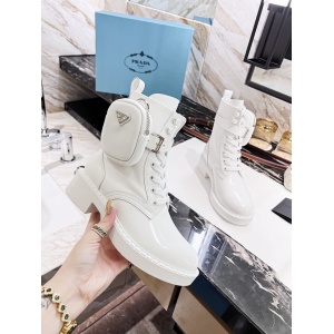 $98.00,Prada High Top Sneaker with Ankle Pouch For Women # 265388