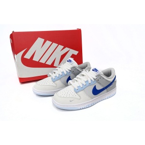 $92.00,Nike Dunk Ivory Hyper Royal Sneakers Unisex # 265929