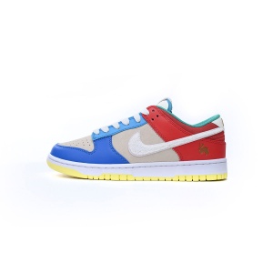 $92.00,Nike Dunk Year of the Rabbit Blue Orange Cream Sneakers Unisex # 265931