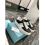 Prada contrasting colored side stripe Low top Sneaker Unisex # 265326