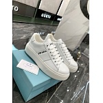 Prada contrasting colored side stripe Low top Sneaker Unisex # 265328