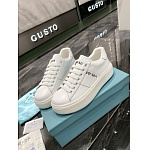 Prada contrasting colored side stripe Low top Sneaker Unisex # 265328, cheap Prada Women