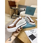 Prada Thick Sole triangular logo plaque Sneaker For Women # 265353, cheap Prada Women
