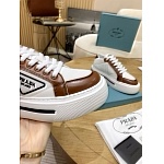 Prada Thick Sole triangular logo plaque Sneaker For Women # 265353, cheap Prada Women