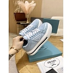 Prada Thick Sole triangular logo plaque Sneaker For Women # 265354, cheap Prada Women